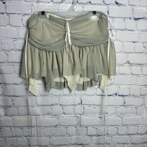 Sexy grey super mini fairy skirt